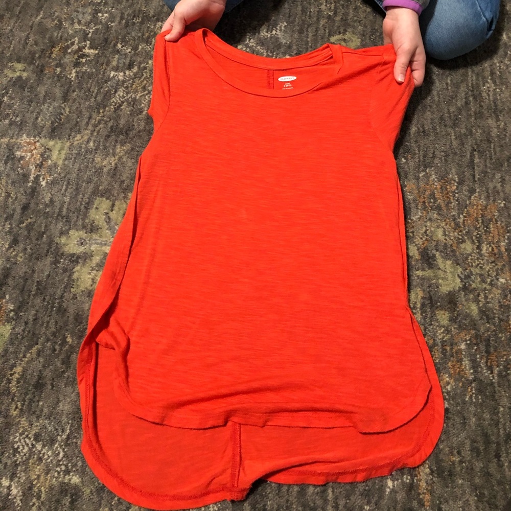 Girls Orange Shirt